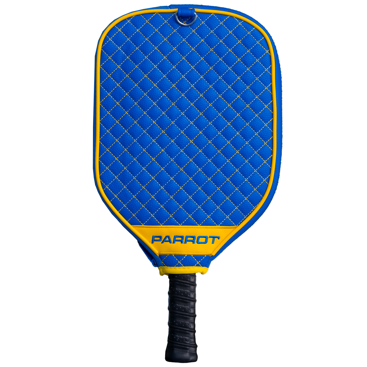 Buffalo Sabres quilted pickleball paddle cover back view