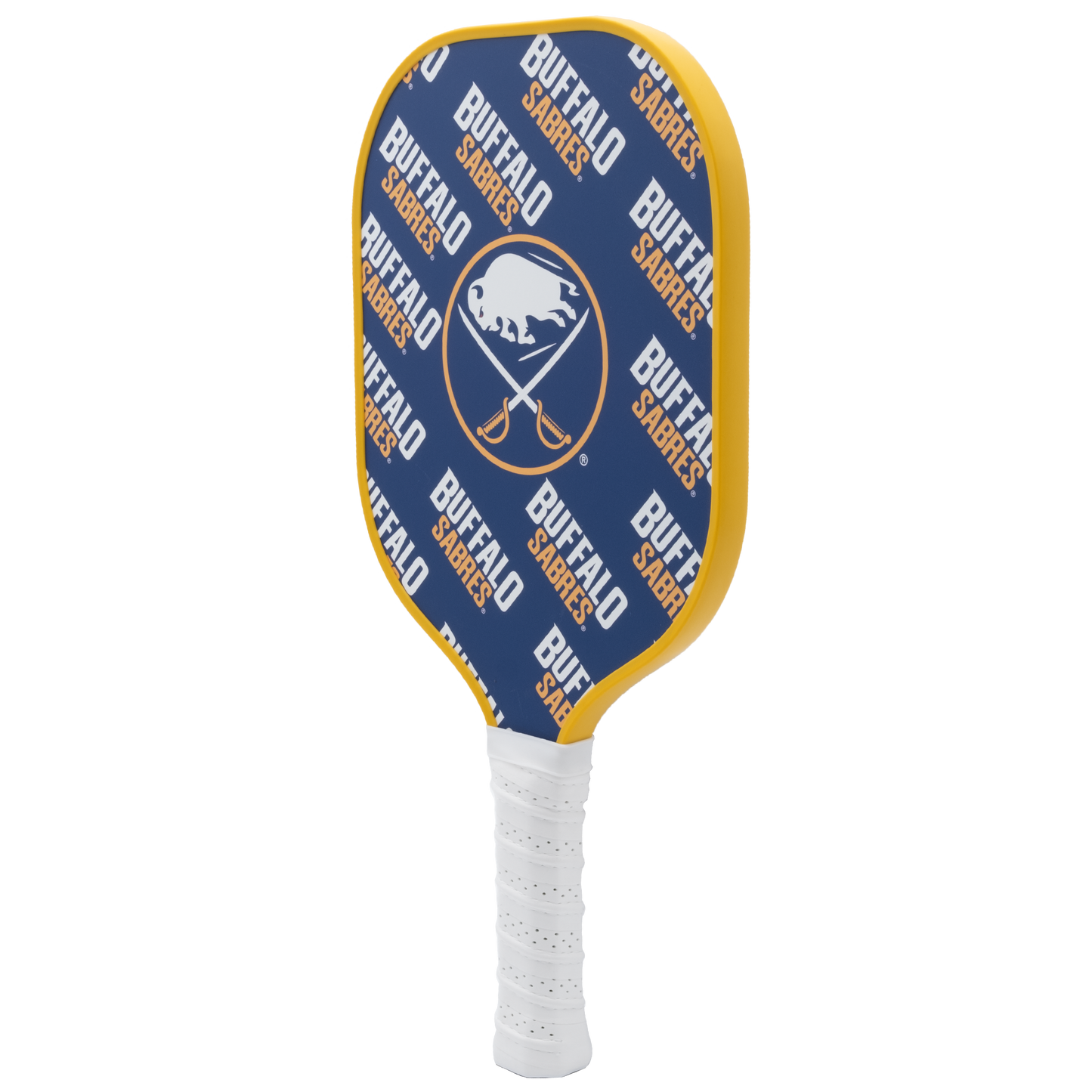 Buffalo Sabres pickleball paddle back view