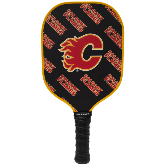 Calgary Flames standard pickleball paddle