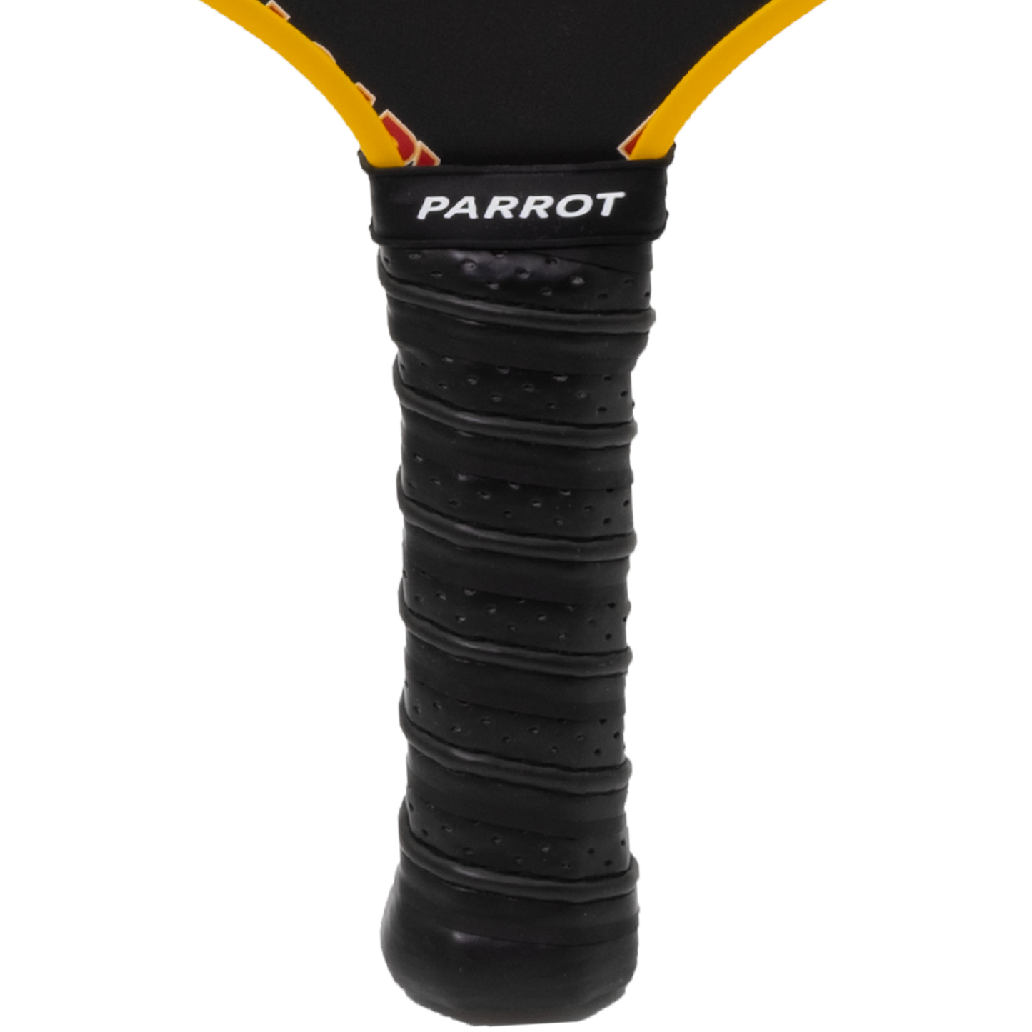 Calgary Flames pickleball paddle handle grip