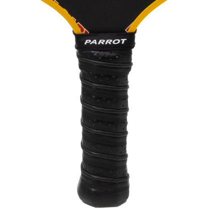 Calgary Flames pickleball paddle handle grip