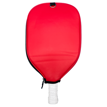 Calgary Flames pickleball paddle cover back view
