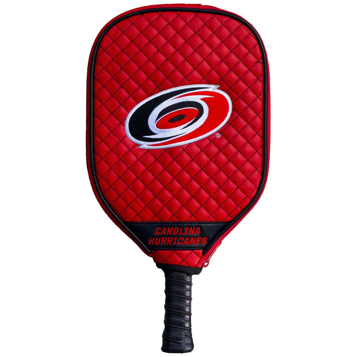 Carolina Hurricanes quilted pickleball paddle cover