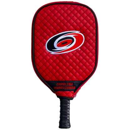 Carolina Hurricanes quilted pickleball paddle cover
