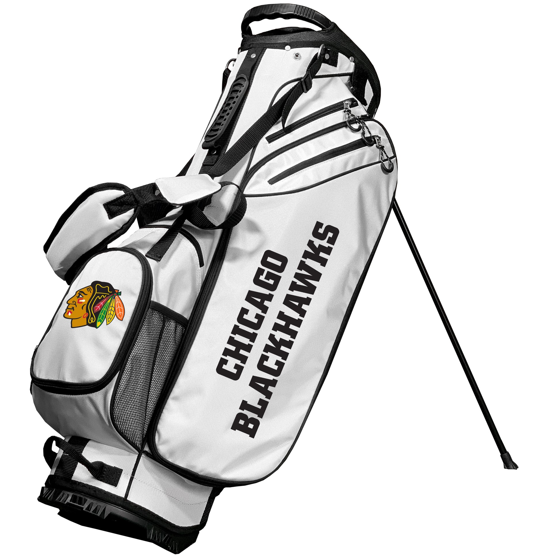 Chicago Blackhawks White Birdie Golf Bag