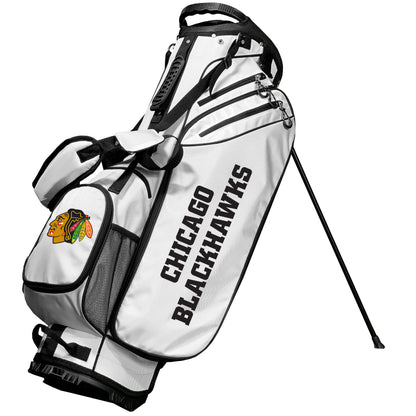 Chicago Blackhawks White Birdie Golf Bag