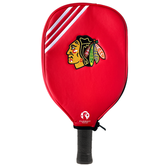 Chicago Blackhawks pickleball paddle cover