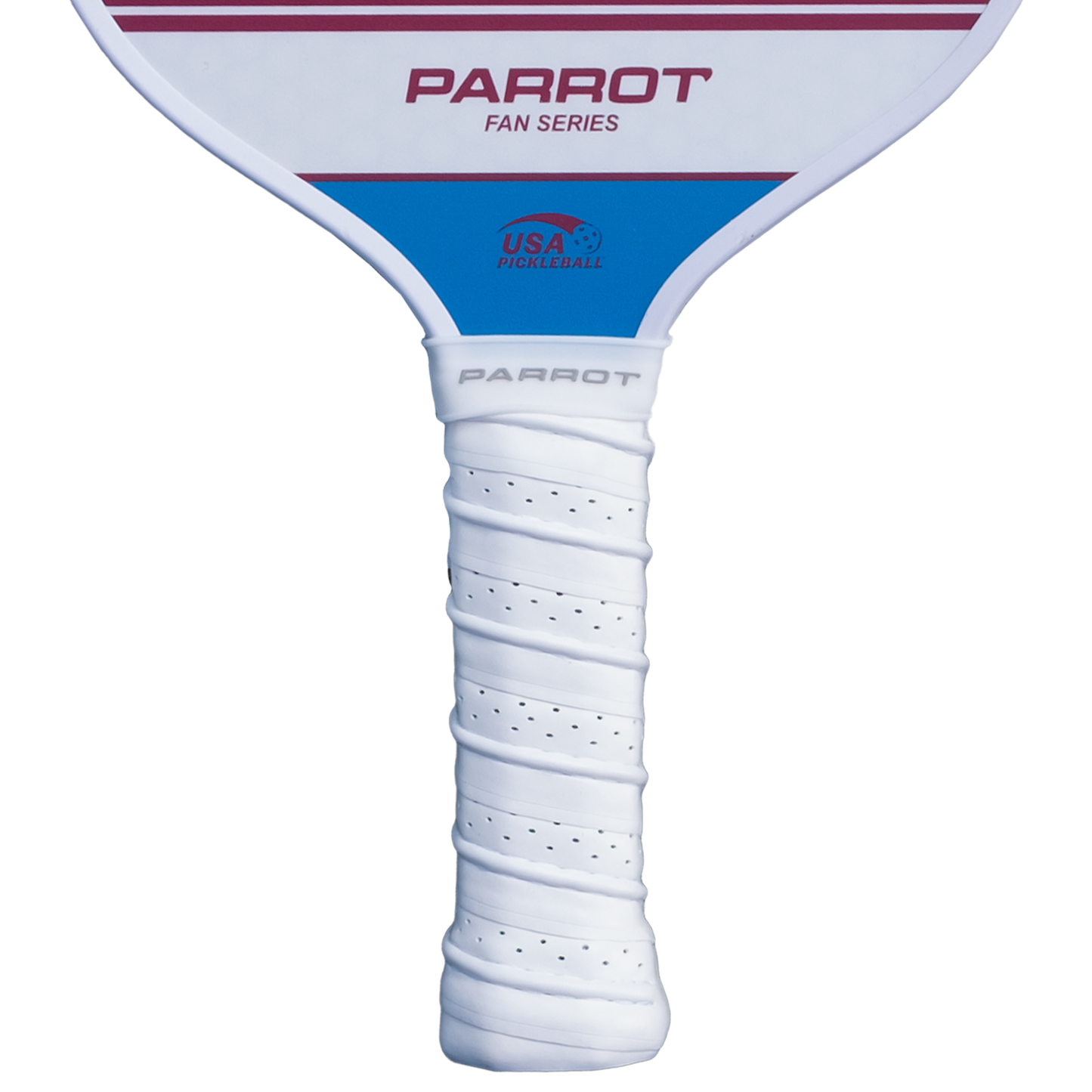 Colorado Avalanche Sport Plus pickleball paddle on the court