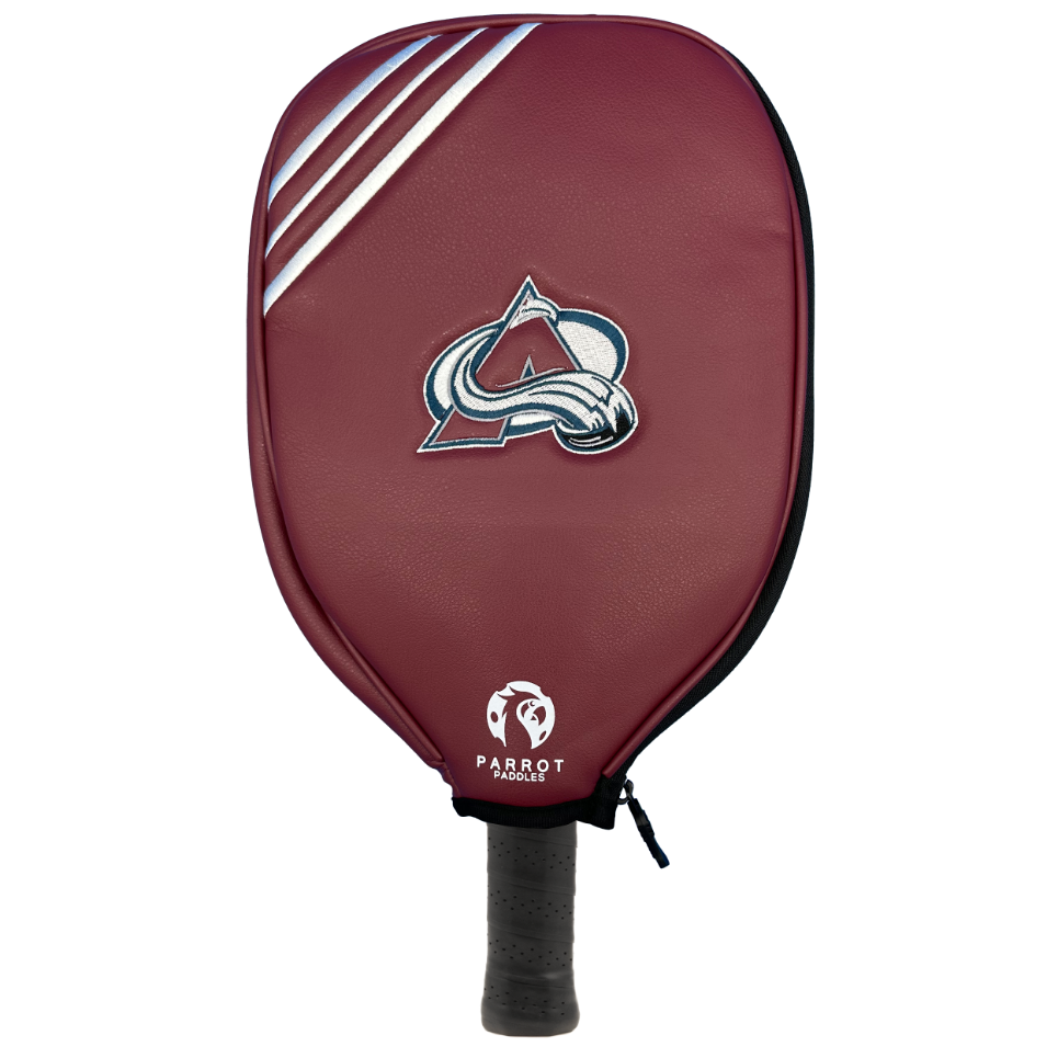 Colorado Avalanche pickleball paddle cover