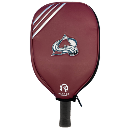Colorado Avalanche pickleball paddle cover