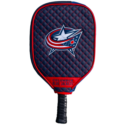 Columbus Blue Jackets quilted pickleball paddle cover