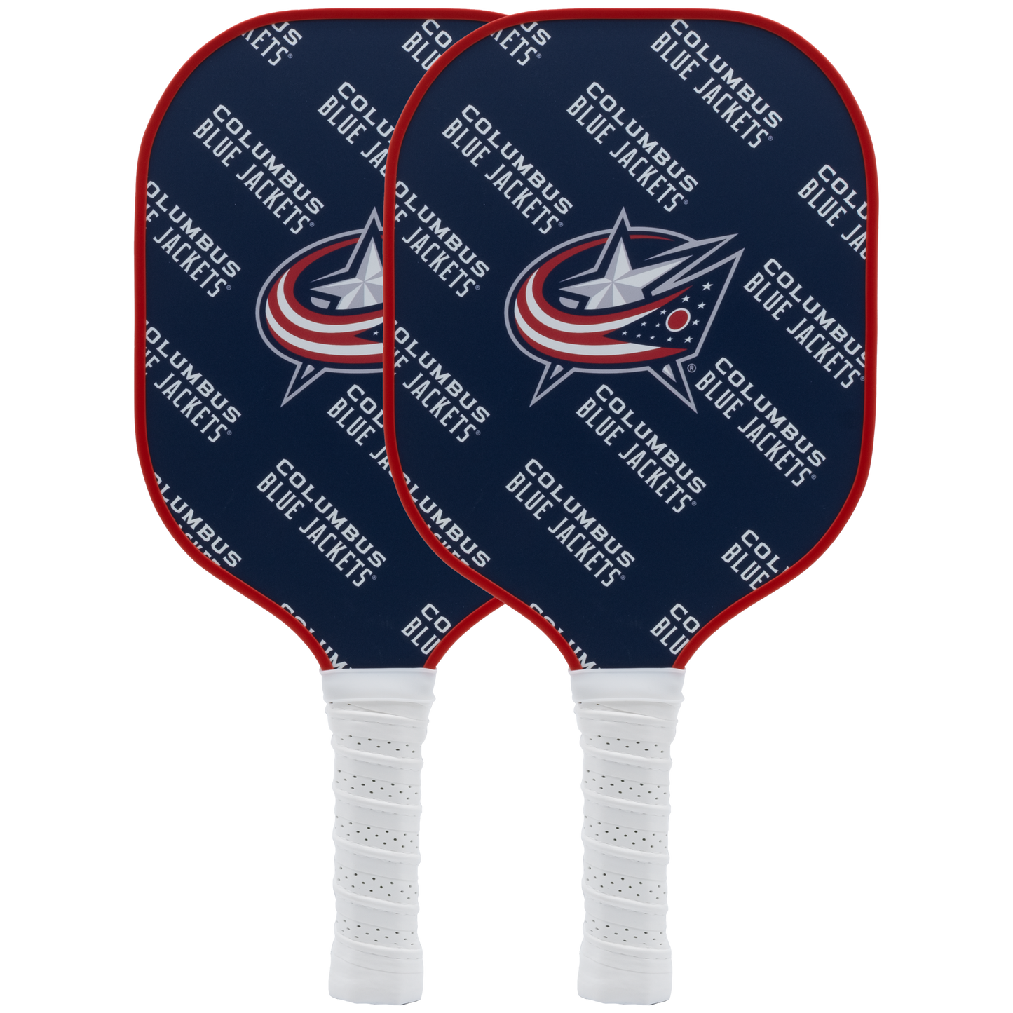 Columbus Blue Jackets pickleball paddle set