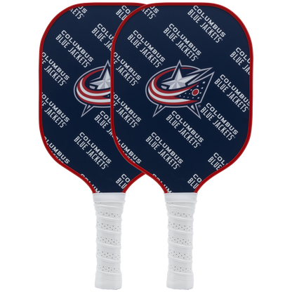 Columbus Blue Jackets pickleball paddle set