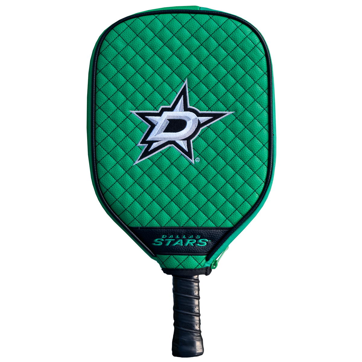 Dallas Stars quilted pickleball paddle cover