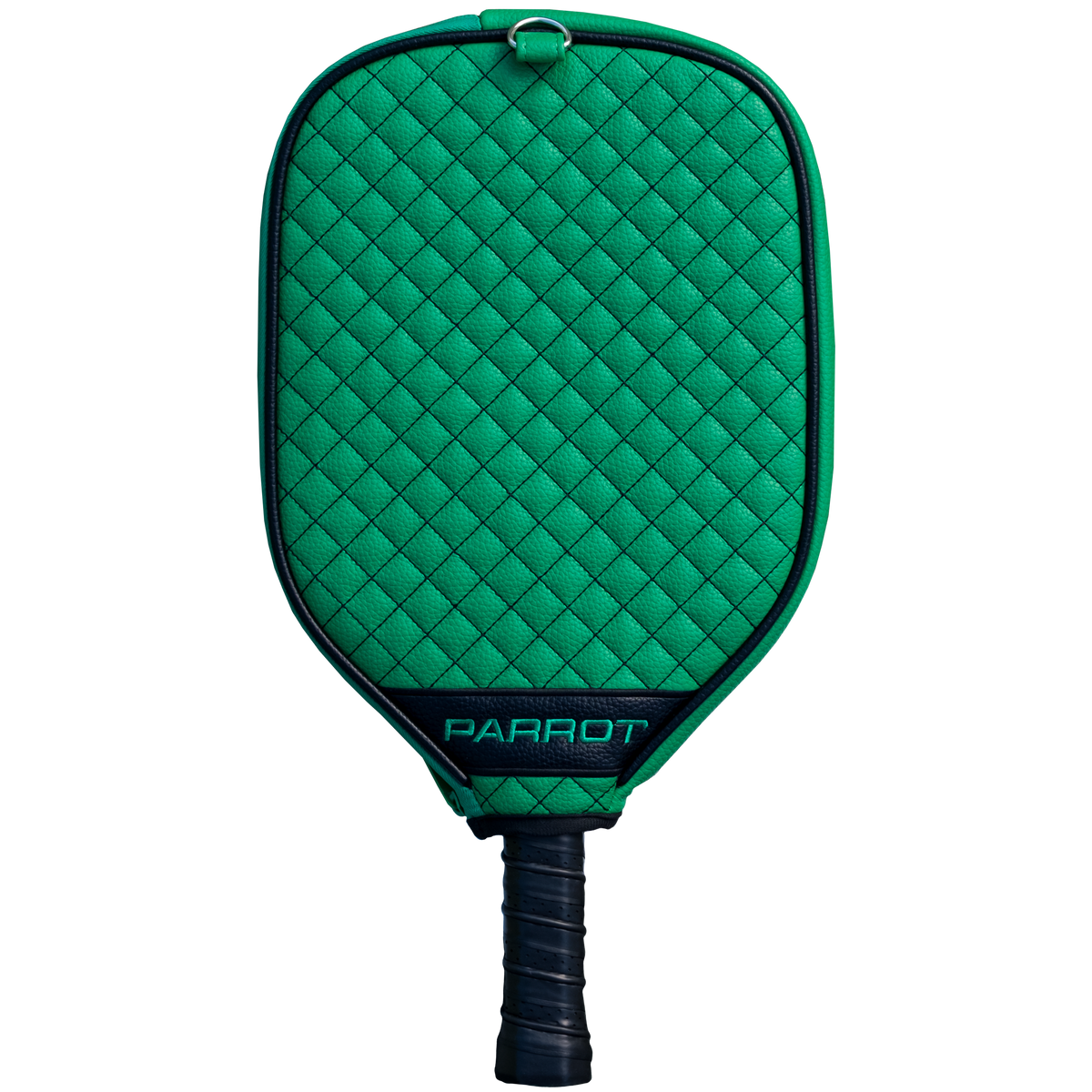 Dallas Stars quilted pickleball paddle cover back view