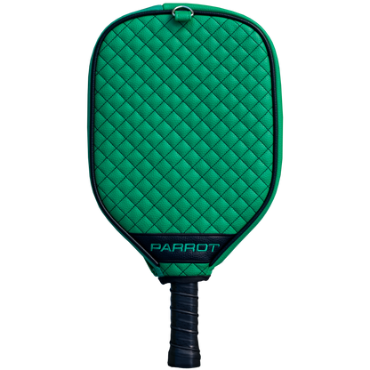 Dallas Stars quilted pickleball paddle cover back view