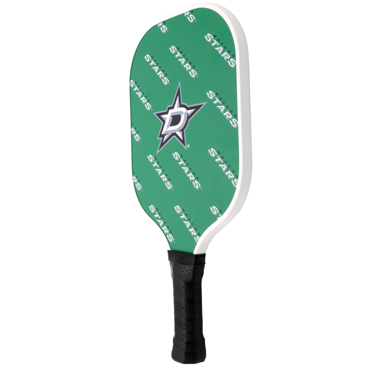 Dallas Stars pickleball paddle back view