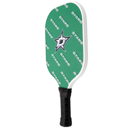 Dallas Stars pickleball paddle back view