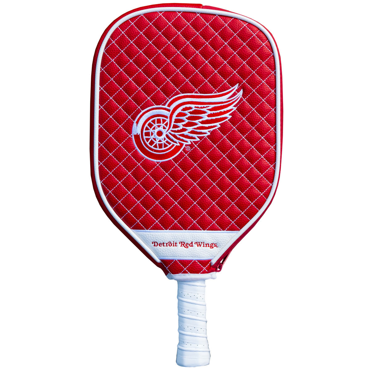 Detroit Red Wings Red quilted pickleball paddle cover