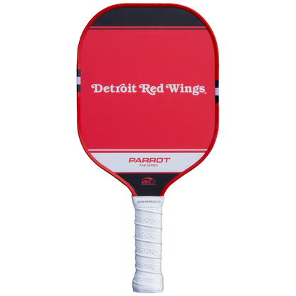 Detroit Red Wings Sport Plus pickleball paddle back view
