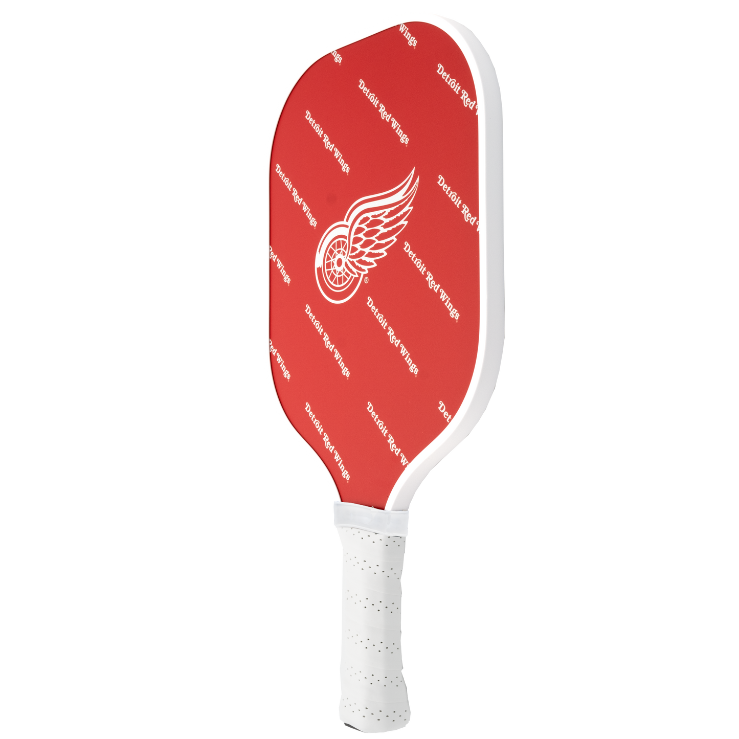 Detroit Red Wings pickleball paddle back view
