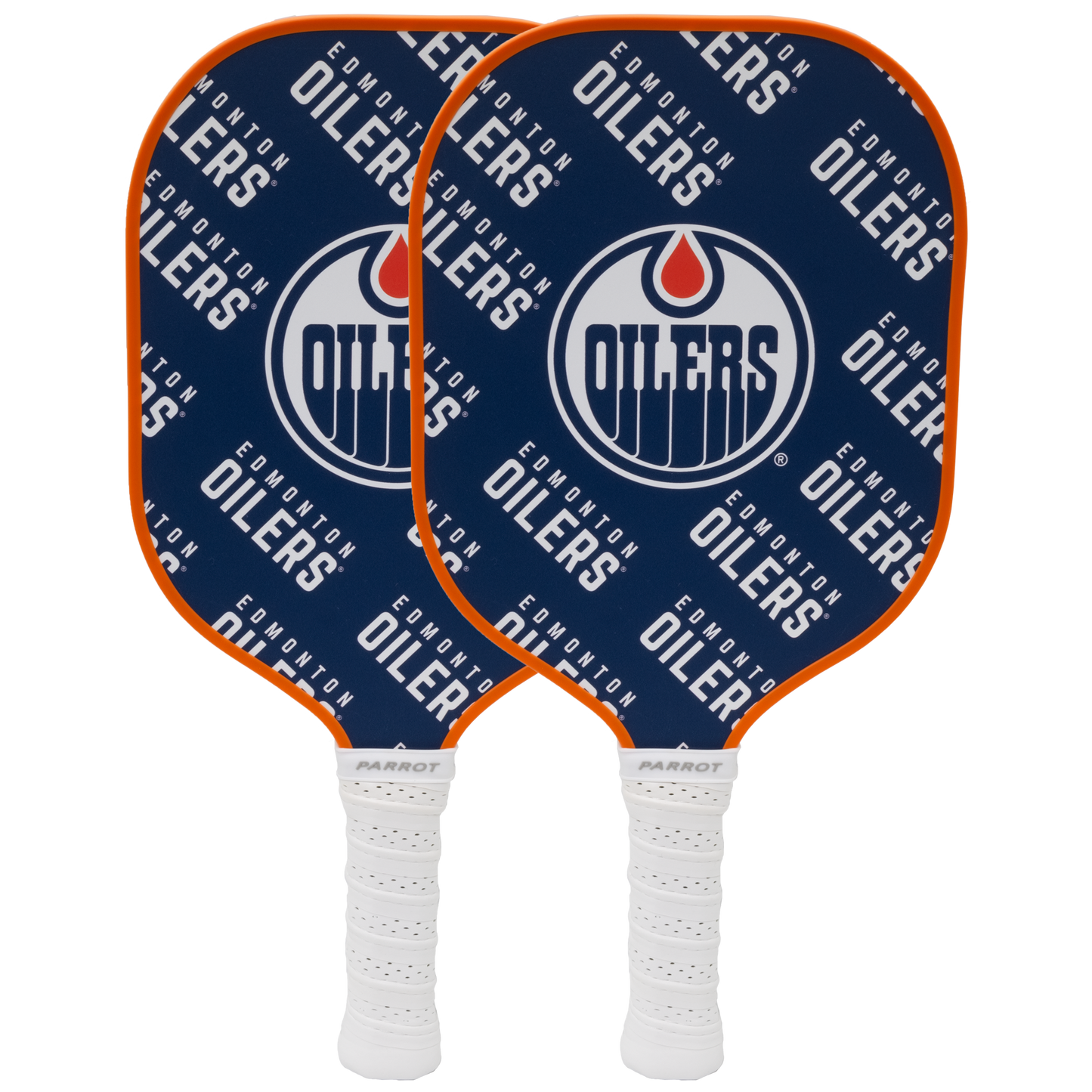 Edmonton Oilers pickleball paddle set