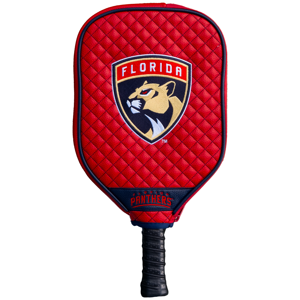 Florida Panthers quilted pickleball paddle cover