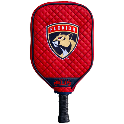 Florida Panthers quilted pickleball paddle cover