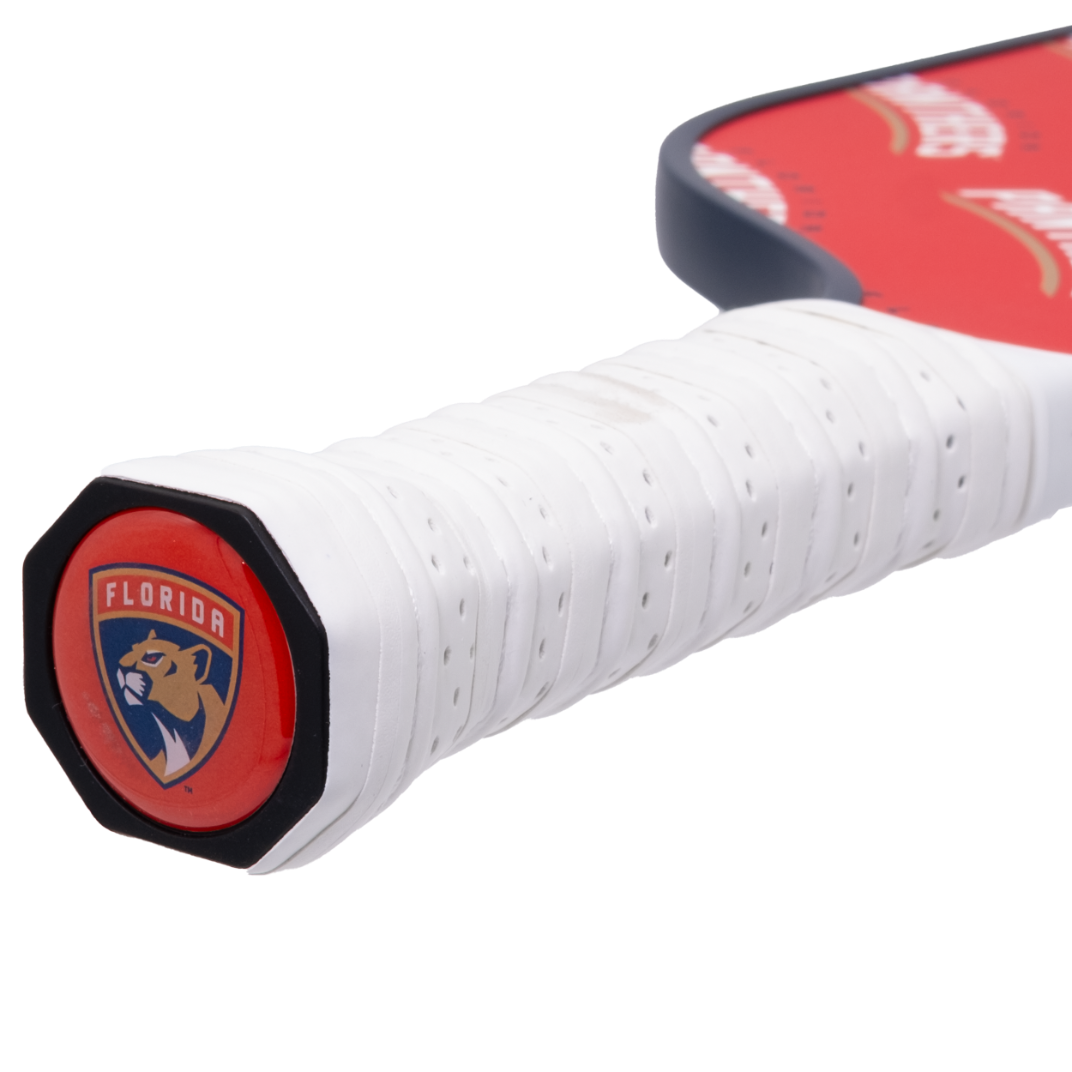Florida Panthers pickleball paddle handle logo