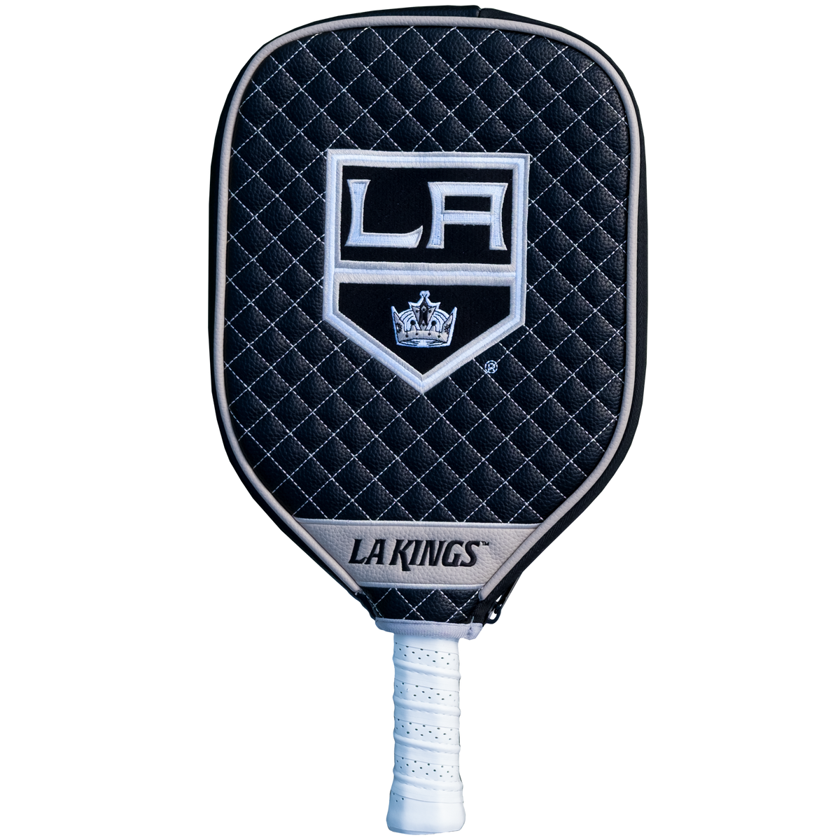 Los Angeles Kings quilted pickleball paddle cover