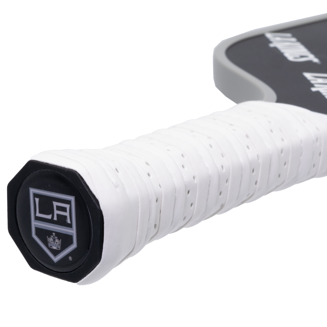 Los Angeles Kings pickleball paddle handle logo