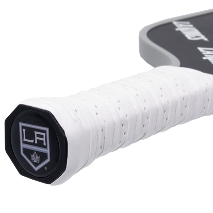 Los Angeles Kings pickleball paddle handle logo
