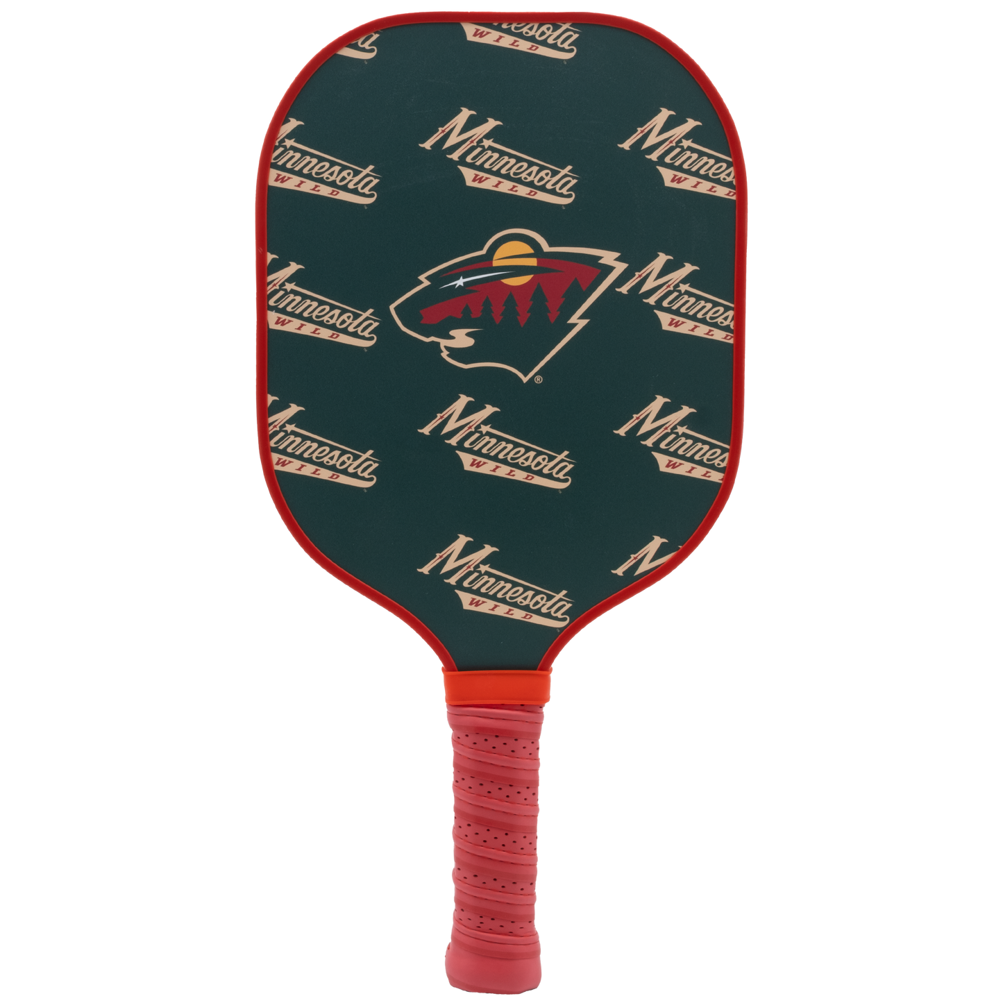 Minnesota Wild standard pickleball paddle