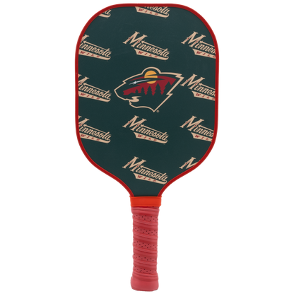 Minnesota Wild standard pickleball paddle
