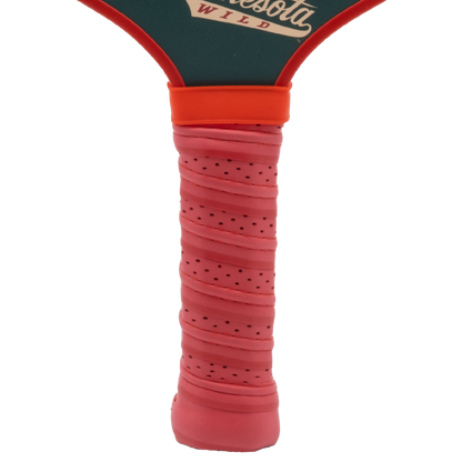 Minnesota Wild pickleball paddle handle grip