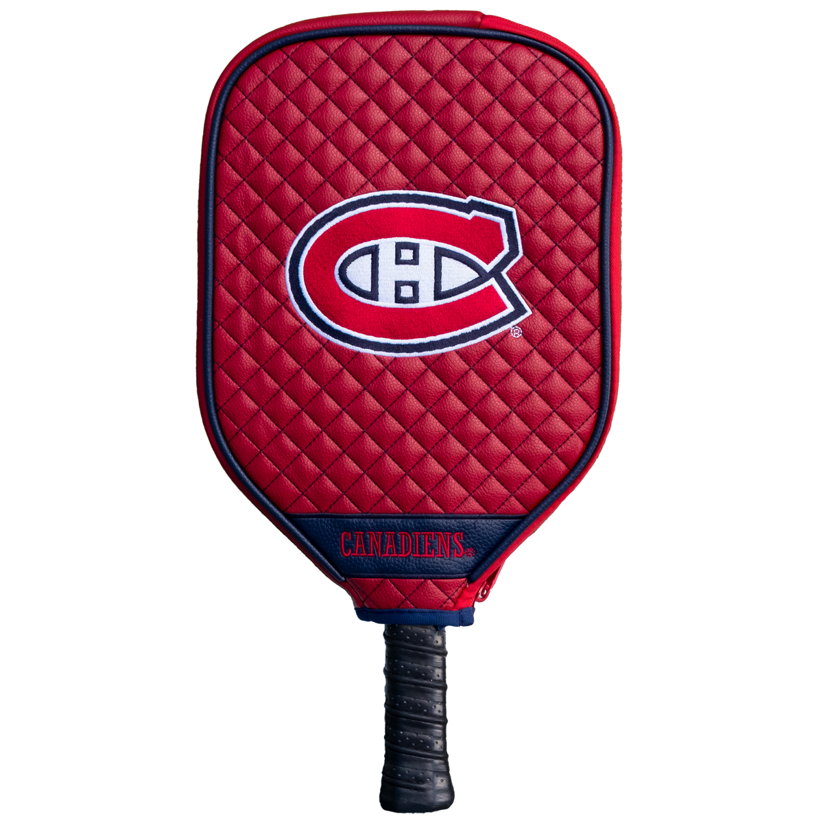 Montreal Canadiens quilted pickleball paddle cover