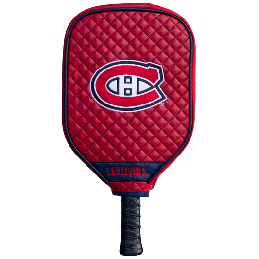 Montreal Canadiens quilted pickleball paddle cover