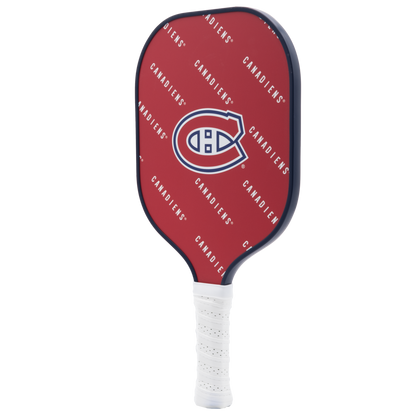 Montreal Canadiens pickleball paddle back view
