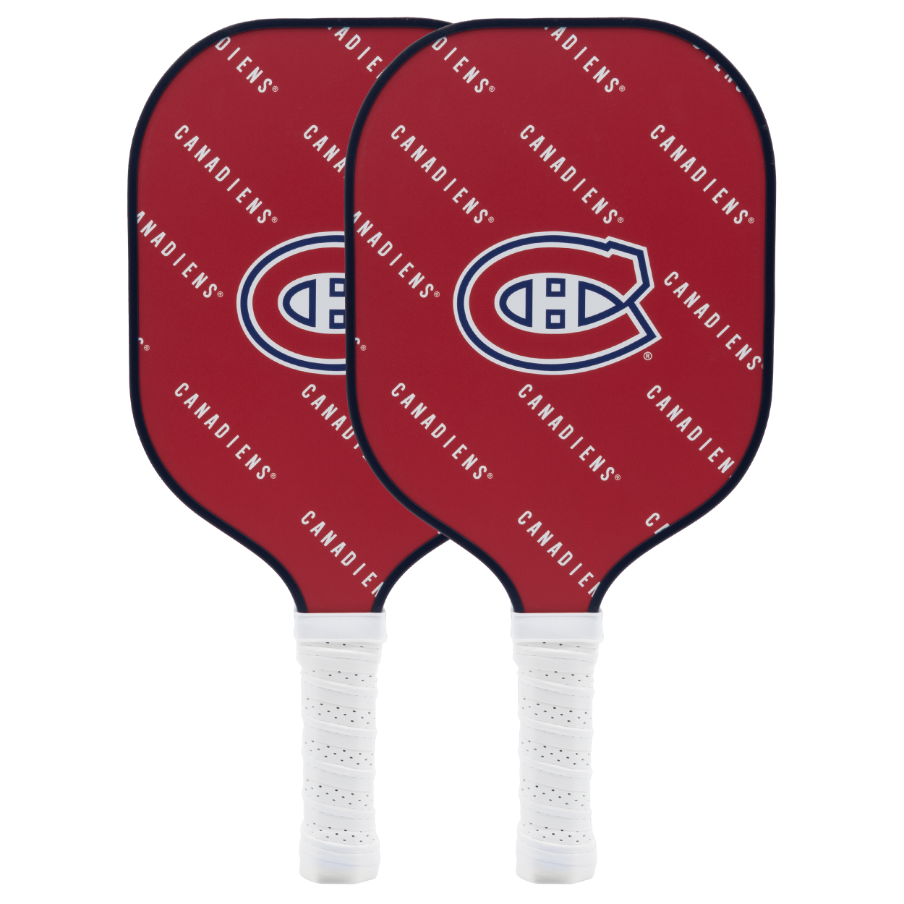 Montreal Canadiens pickleball paddle set
