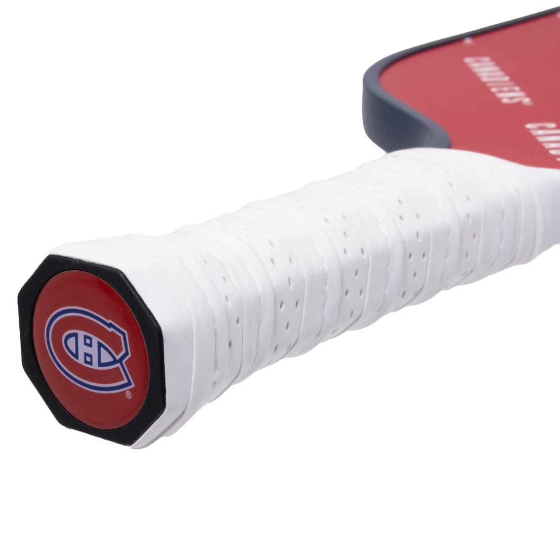 Montreal Canadiens pickleball paddle handle logo
