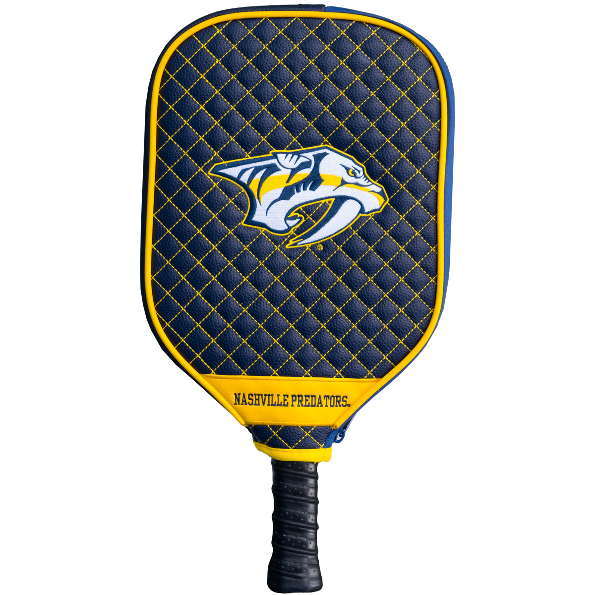 Nashville Predators quilted pickleball paddle cover