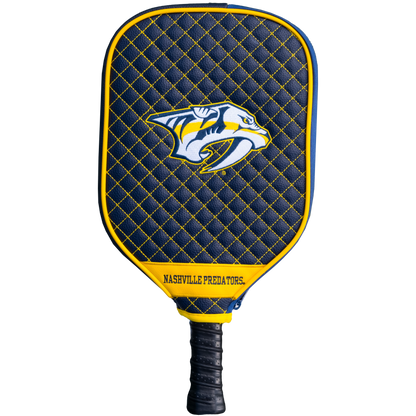 Nashville Predators quilted pickleball paddle cover