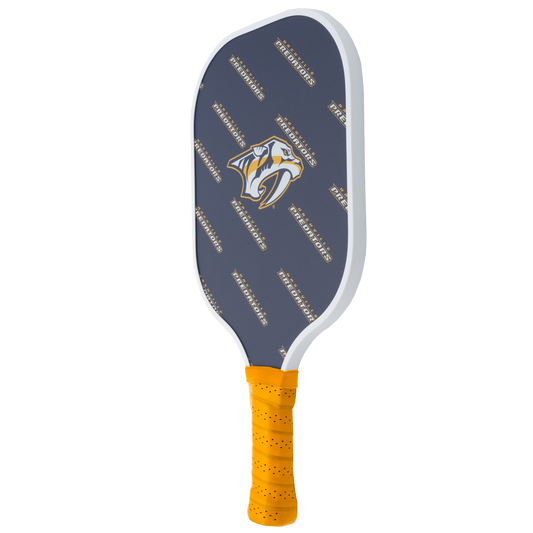 Nashville Predators pickleball paddle back view