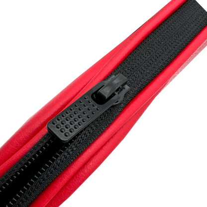 New Jersey Devils pickleball paddle cover zipper detail