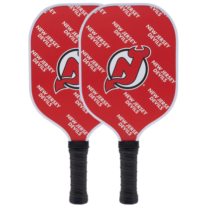 New Jersey Devils pickleball paddle set