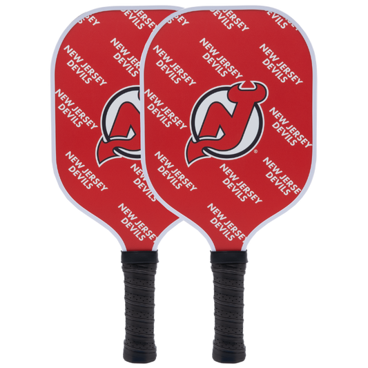 New Jersey Devils pickleball paddle set