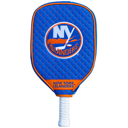 New York Islanders Blue quilted pickleball paddle cover