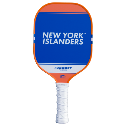 New York Islanders Sport Plus pickleball paddle back view