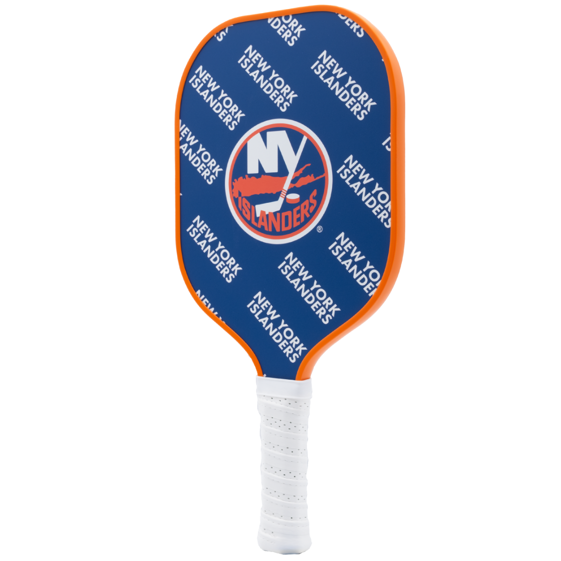 New York Islanders pickleball paddle back view