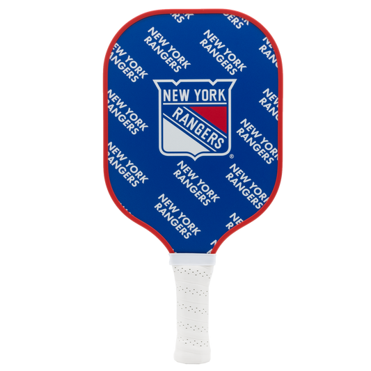 New York Rangers standard pickleball paddle